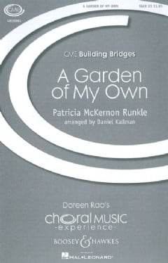 Garden of My Own (SATB & Piano)