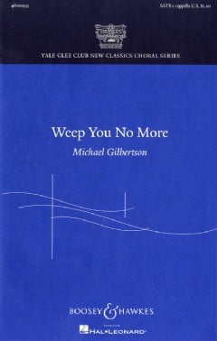 Weep You No More (SATB)