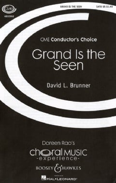 Grand Is the Seen (SATB & Piano)