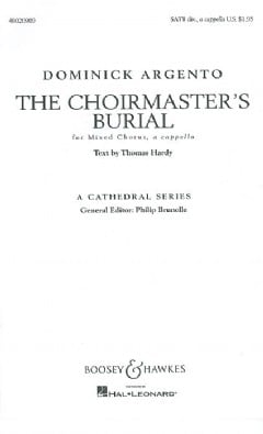 The Choirmaster's Burial (SATB)