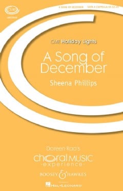 Song of December (SATB)