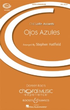 Ojos Azules (Mixed Choir (SSATB) and Percussion)