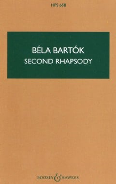 Rhapsody 2 for Violin & Orchestra (Hawkes Pocket Score - HPS 658)