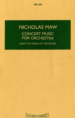 Concert Music for Orchestra (Hawkes Pocket Score - HPS 899)