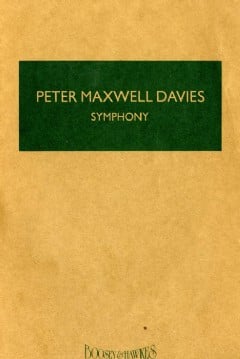 Symphony No.1 (1976) (Hawkes Pocket Score - HPS 915)