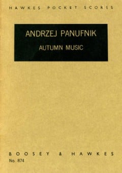 Autumn Music (Hawkes Pocket Score - HPS 874)