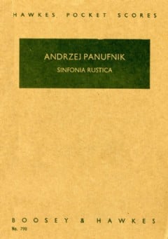 Sinfonia Rustica (Symphony No.1) (Hawkes Pocket Score - HPS 798)