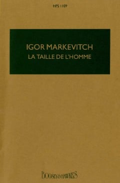 Taille de L'Homme (Hawkes Pocket Score - HPS 1109)