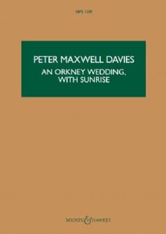 Orkney Wedding With Sunrise (Hawkes Pocket Score - HPS 1119)