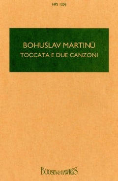 Toccata e Due Canzoni (Hawkes Pocket Score - HPS 1206)