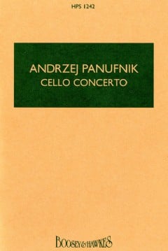 Cello Concerto (Hawkes Pocket Score - HPS 1242)