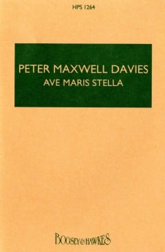 Ave Maris Stella (Hawkes Pocket Score - HPS 1264)