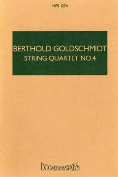 String Quartet 4 (1992) (Hawkes Pocket Score - HPS 1274)