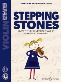 Stepping Stones (Violin & Piano - Book with Online Audio)