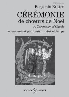 Cérémonie de chœurs de Noël - A Ceremony of Carols pour voix mixtes et harpe de Julius Harrison (SATB)