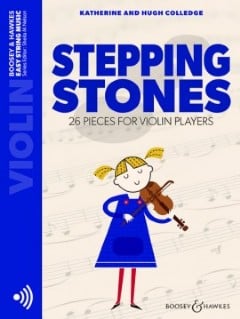 Stepping Stones (Violin - Book with Online Audio)