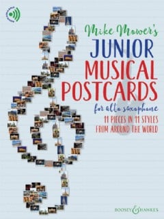 Junior Musical Postcards for Alto Saxophone
