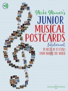 Junior Musical Postcards for Clarinet