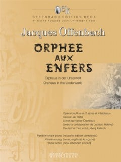 Orphée aux Enfers (1858) (OEK) (Vocal Score) (French, German - new amended edition)