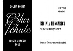 Bicinia Hungarica 3 (German Edition) Choir-Method 11/3 (2-part treble voices)