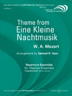 Themes from Eine Kleine Nachtmusik (3 Clarinets, Bass Clarinet Full score)