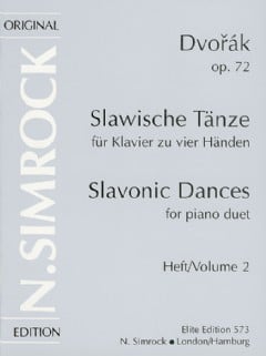 Slavonic Dances No. 5-8 Op72/2