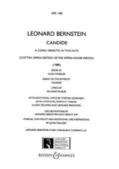 Candide (Scottish Opera Version) (Study Score - Hawkes Pocket Score 1180)