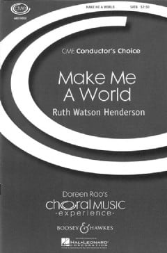 Make Me A World (SATB & Piano)