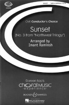 Sunset (SATB)