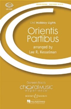 Orientis Partibus (SATB & Percussion)