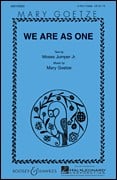 We Are As One (4-part Treble & Piano)