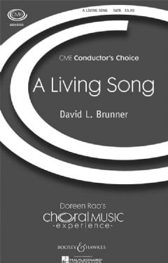 A Living Song (SATB & Piano)