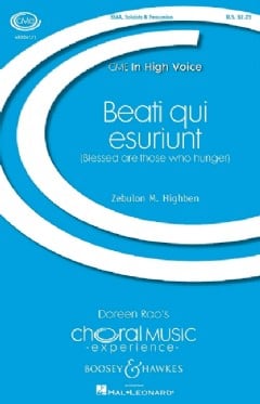 Beati qui esuriunt (SSAA Choral Score)