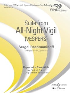 Suite from All-Night Vigil (13 Woodwind instruments Score & Parts)