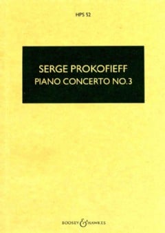 Piano Concerto 3 In C Op. 26 (Hawkes Pocket Score - HPS 52)