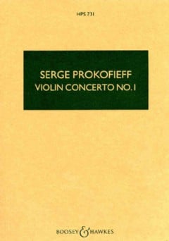 Violin Concerto No.1 In D Op. 19 (Hawkes Pocket Score - HPS 731)