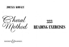 Choral Method - 333 Reading Exercises (Unison)