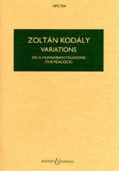 Variations on a Hungarian Folksong (The Peacock) (Hawkes Pocket Score - HPS 704)