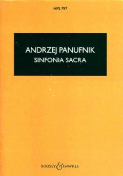 Sinfonia Sacra (Symphony No.3) (Hawkes Pocket Score - HPS 797)