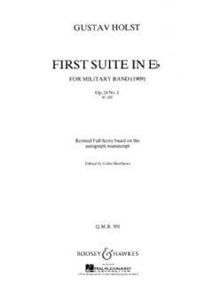 First Suite In E Flat (revised) (Symphonic Band Full score)