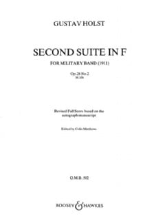 Second Suite in F (revised) (Symphonic Band Full score)