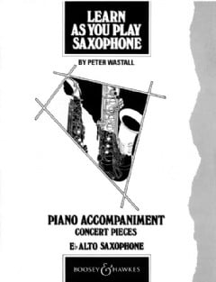 Learn As You Play Sax (alto) (Piano Accompaniment)