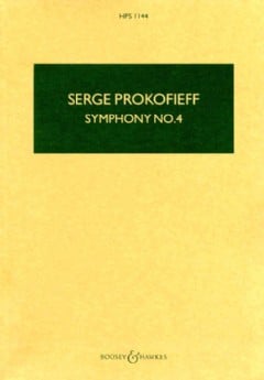 Symphony No.4 Op. 112 (Hawkes Pocket Score - HPS 1144)