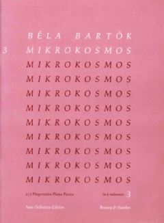 Mikrokosmos 3 Definitive Edition (Piano (English, French, German, Hungarian))