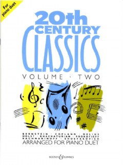 20th Century Classics 2 for piano duet