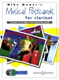 Musical Postcards (Clarinet & CD)