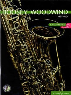 Boosey Woodwind Method: Alto Saxophone (Book 2) (Alto Saxophone, CD)