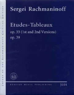 Etudes-Tableaux Op33 (1st and 2nd Vers) &  39