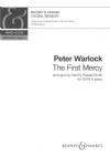 Warlock, Peter: The First Mercy (SATB & piano) - Digital Sheet Music