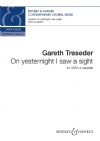 Treseder, Gareth: On yesternight I saw a sight (SSAA) - Digital Sheet Music